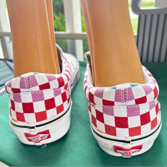 Vans Classic Slip-On Checkerboard Shoe - Picture 2 of 11